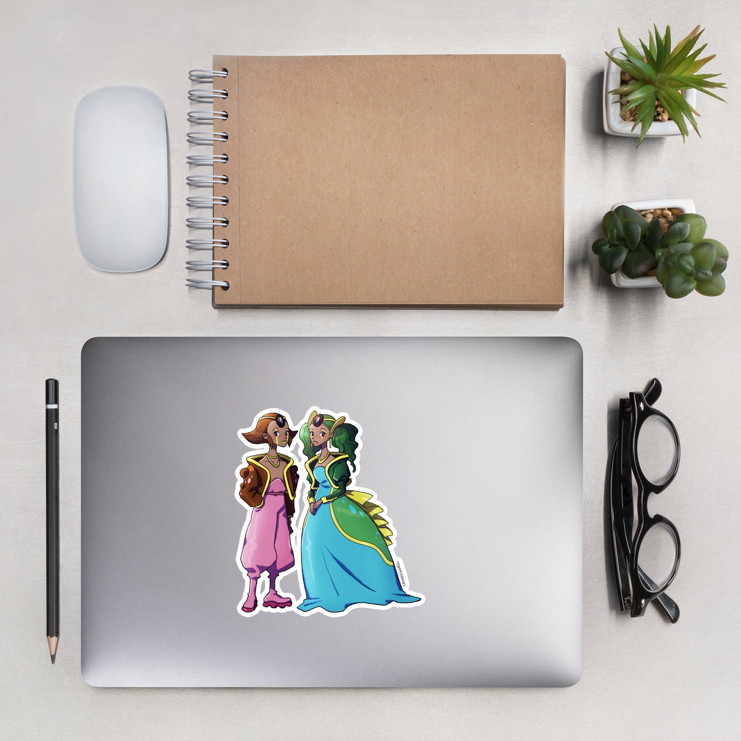 423. Gastrodon Gijinka Sticker