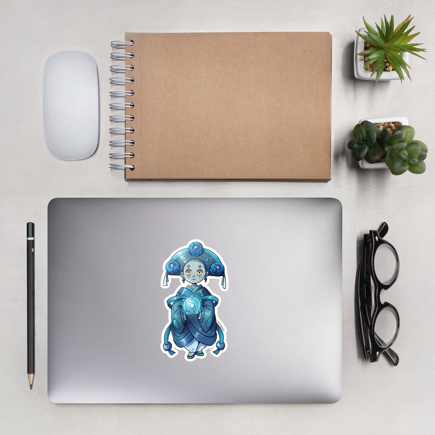 436. Bronzor Gijinka Sticker