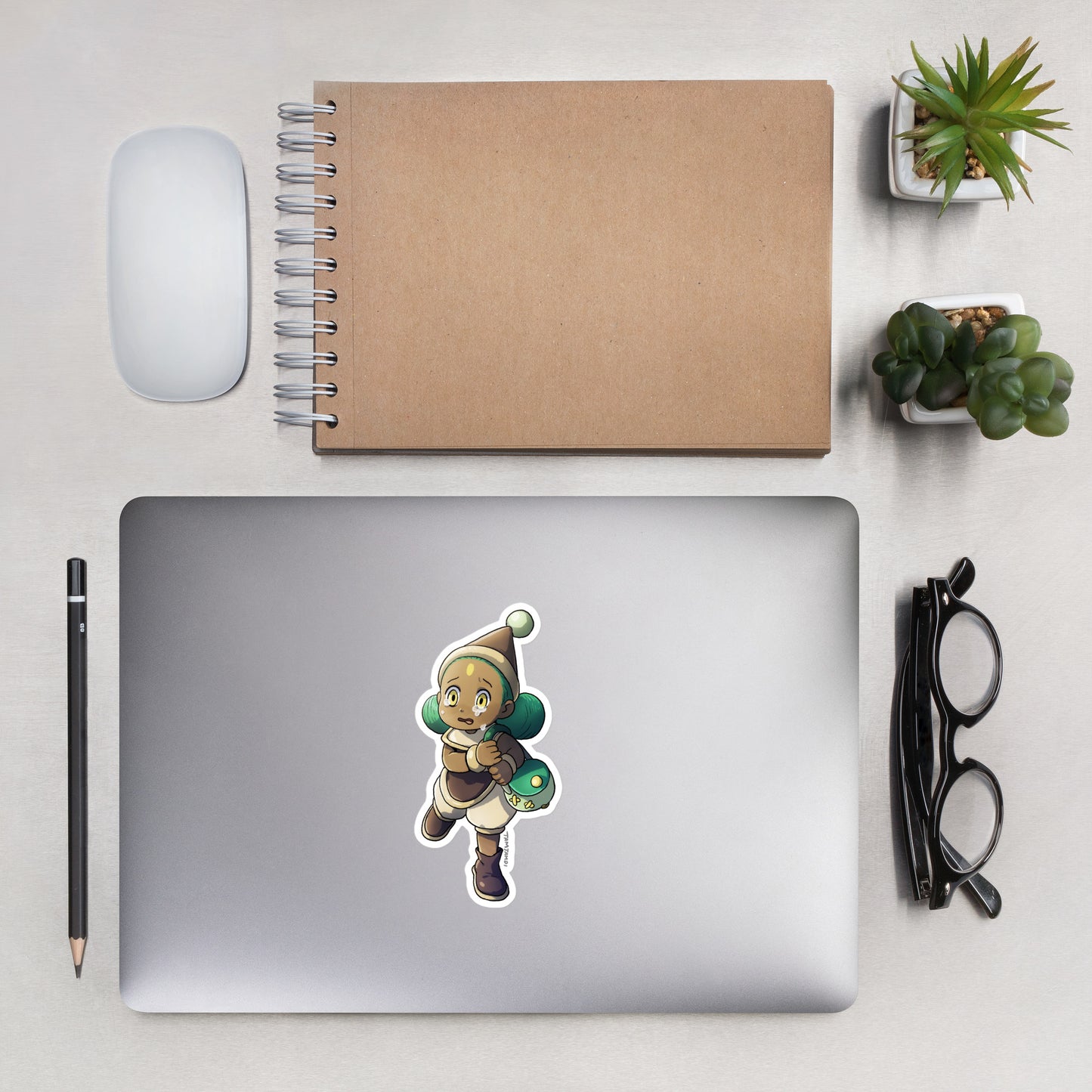 438. Bonsly Gijinka Sticker