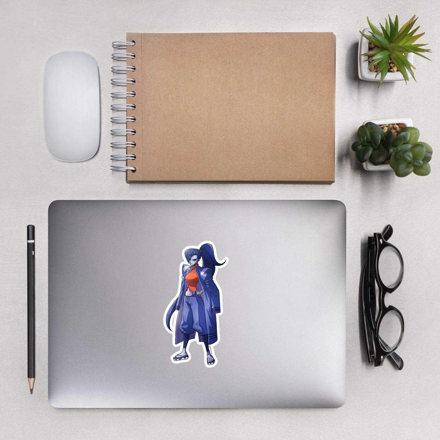444. Gabite Gijinka Sticker