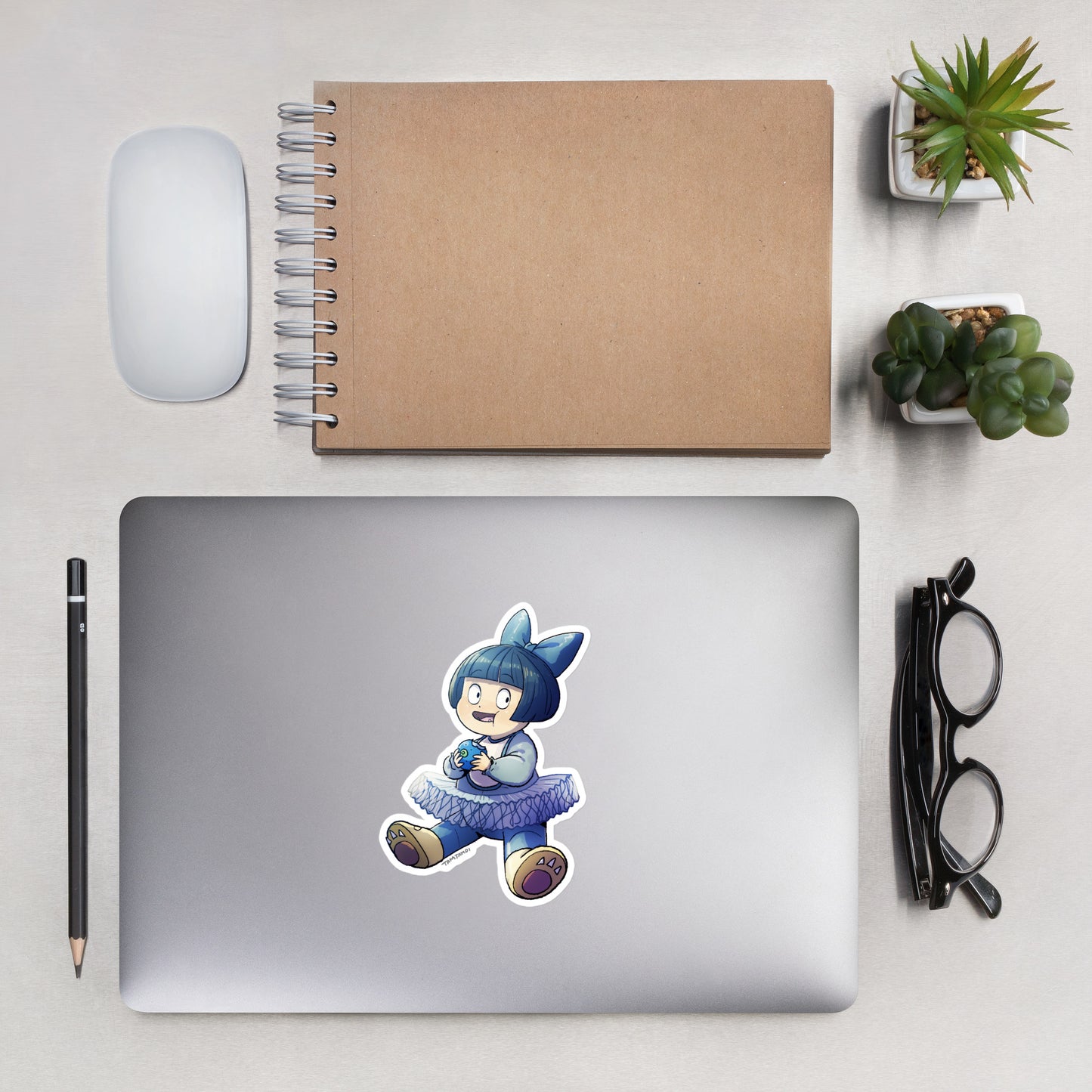 446. Munchlax Gijinka Sticker