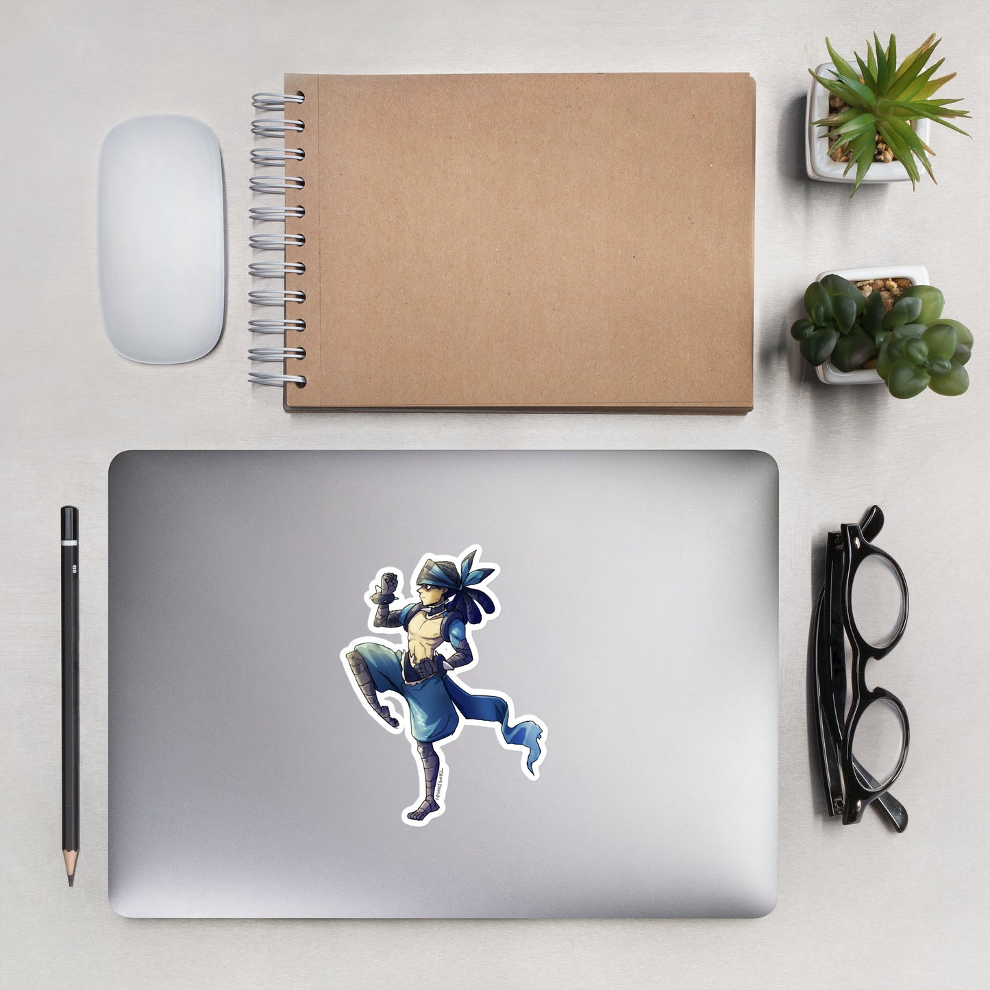 448. Lucario Gijinka Sticker