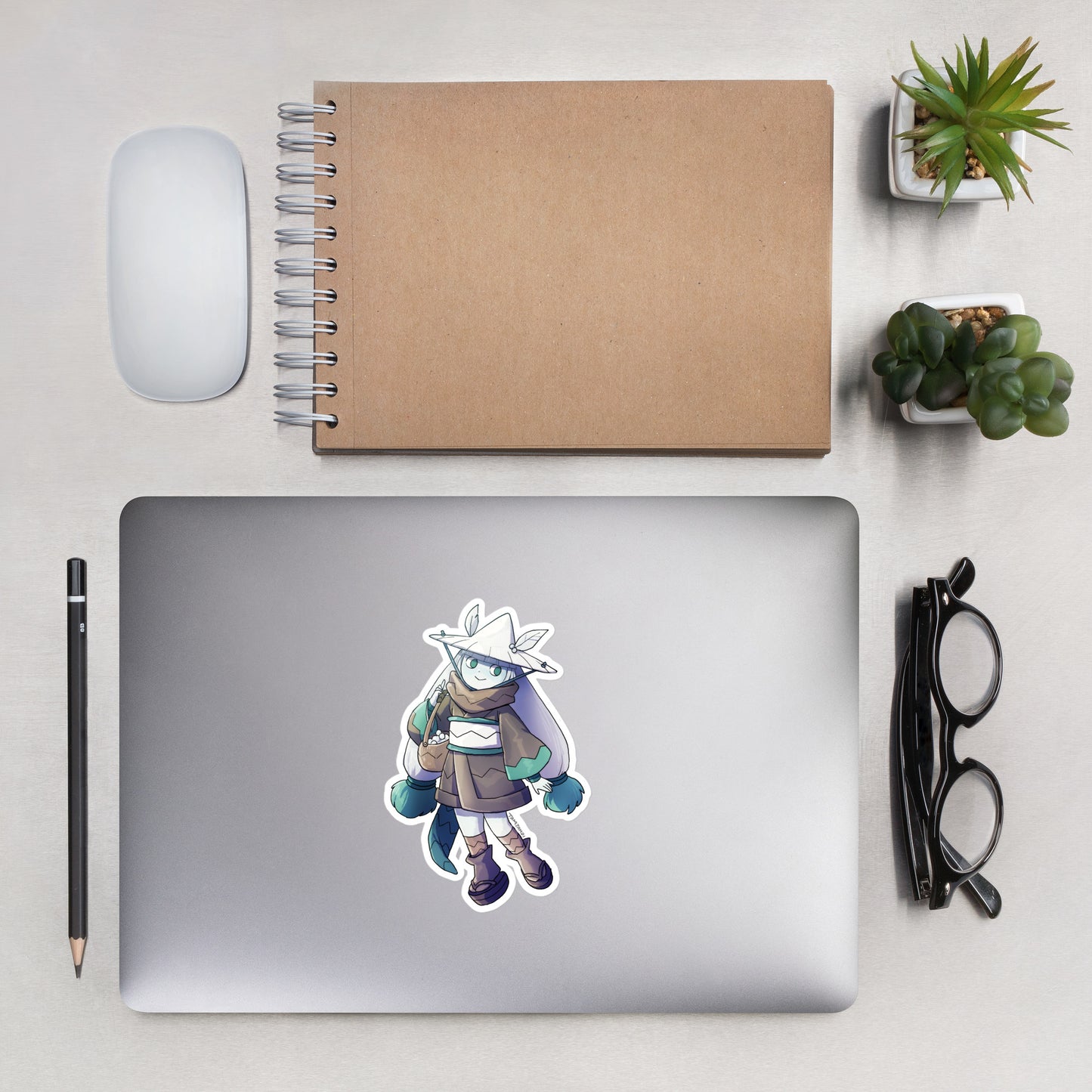 459. Snover Gijinka Sticker