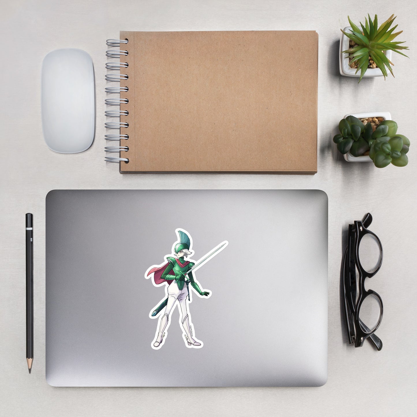 475. Gallade Gijinka Sticker