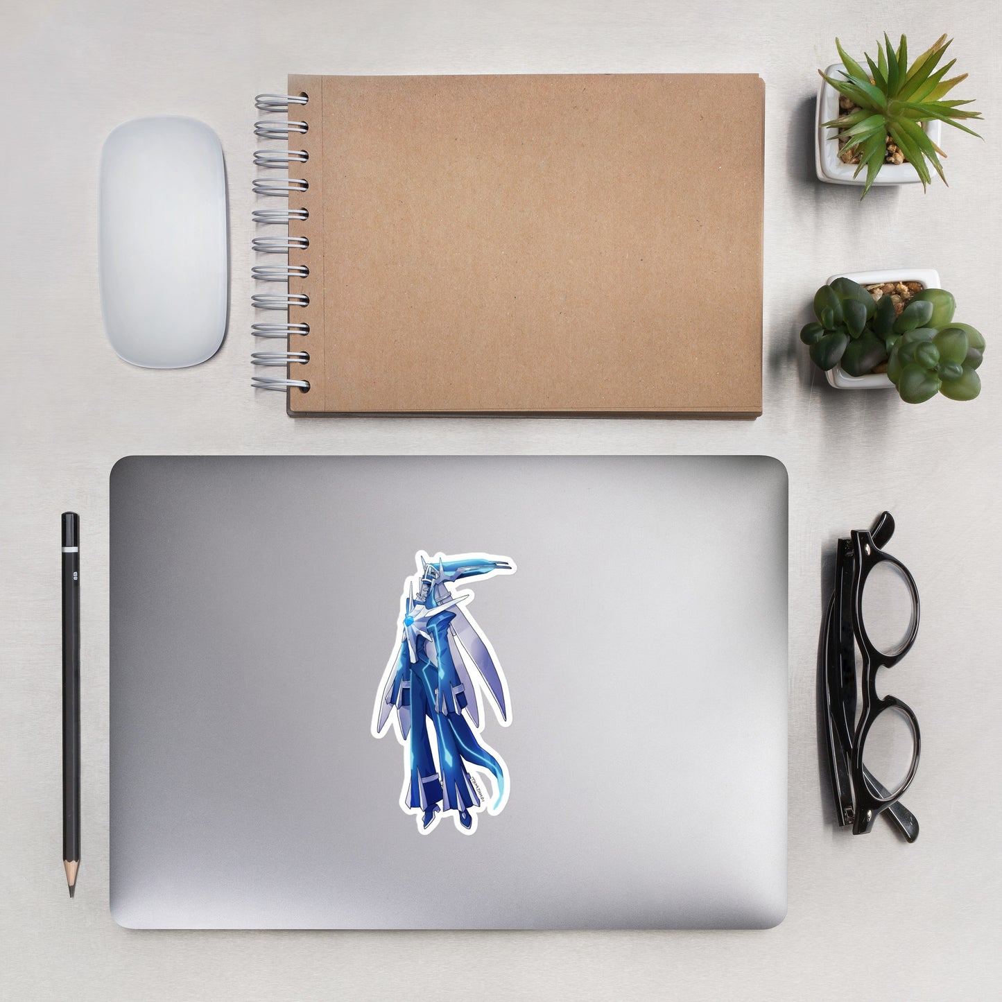 483. Dialga Gijinka Sticker