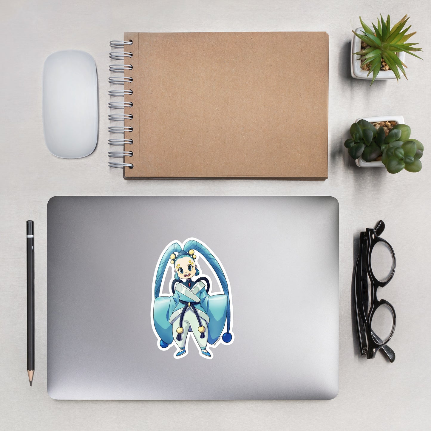 490.Manaphy Gijinka Sticker