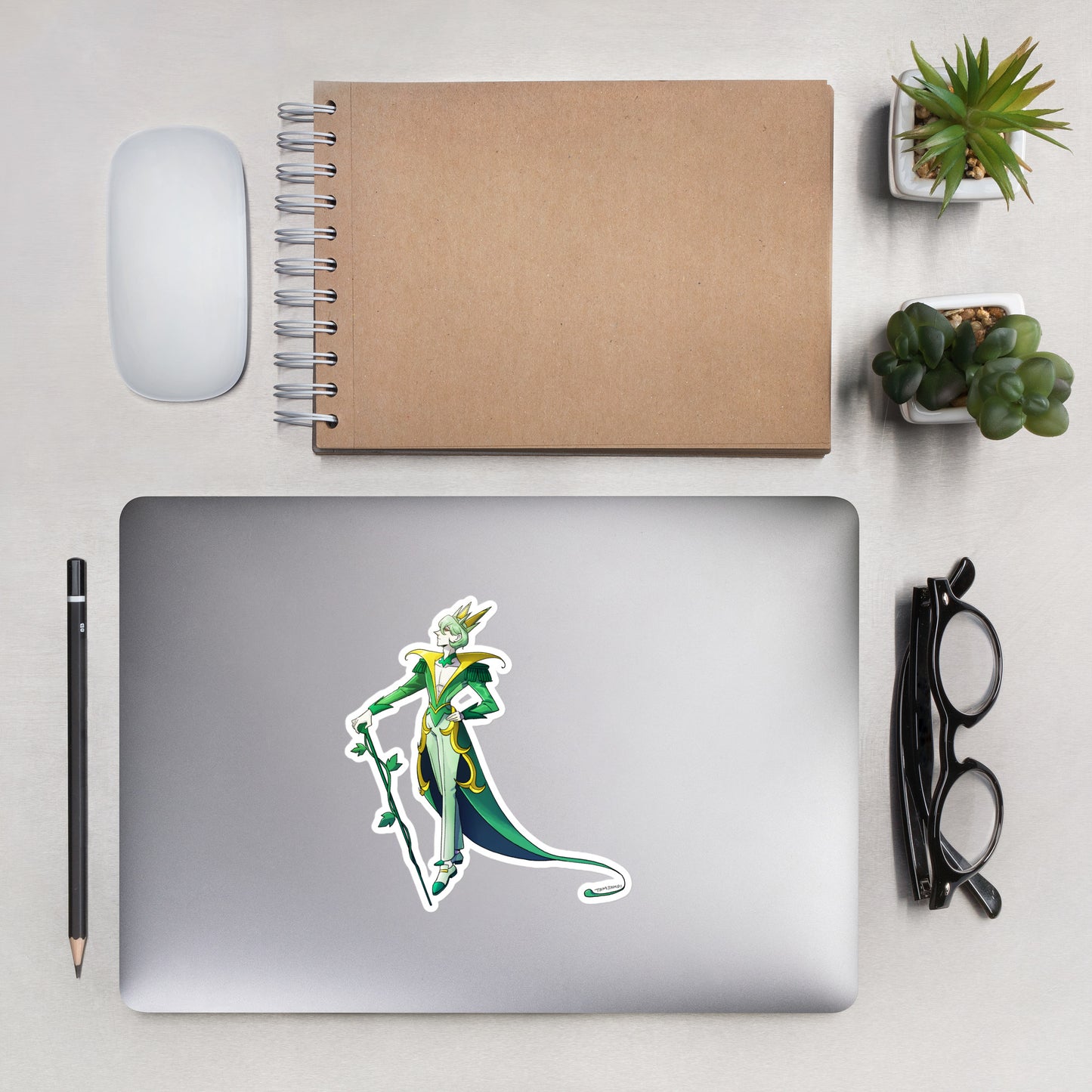 497. Serperior Gijinka Sticker