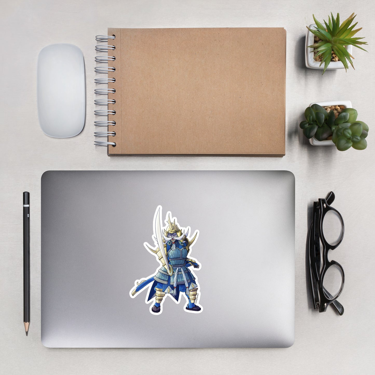 503. Samurott Gijinka Sticker