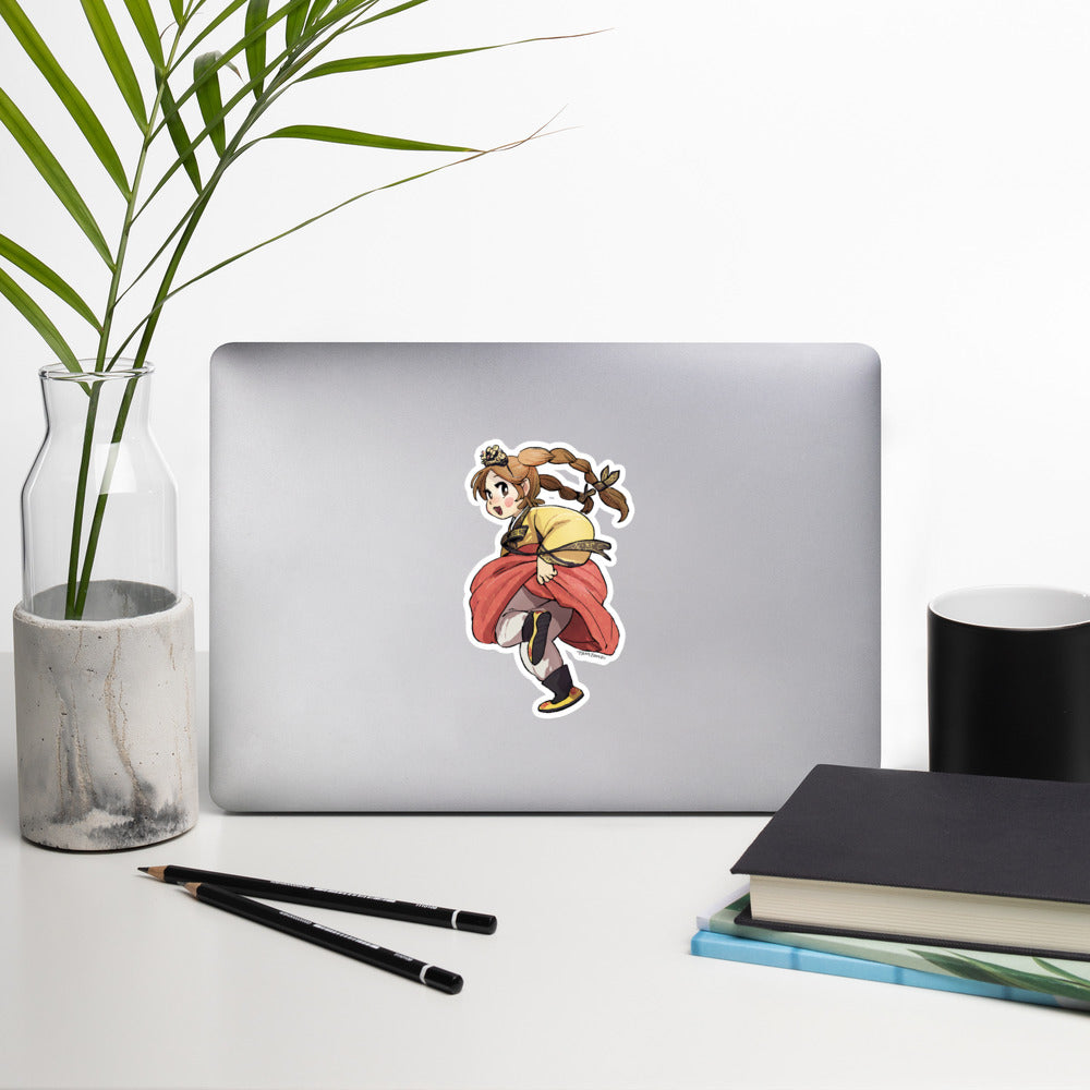 025.Pikachu Gijinka Sticker