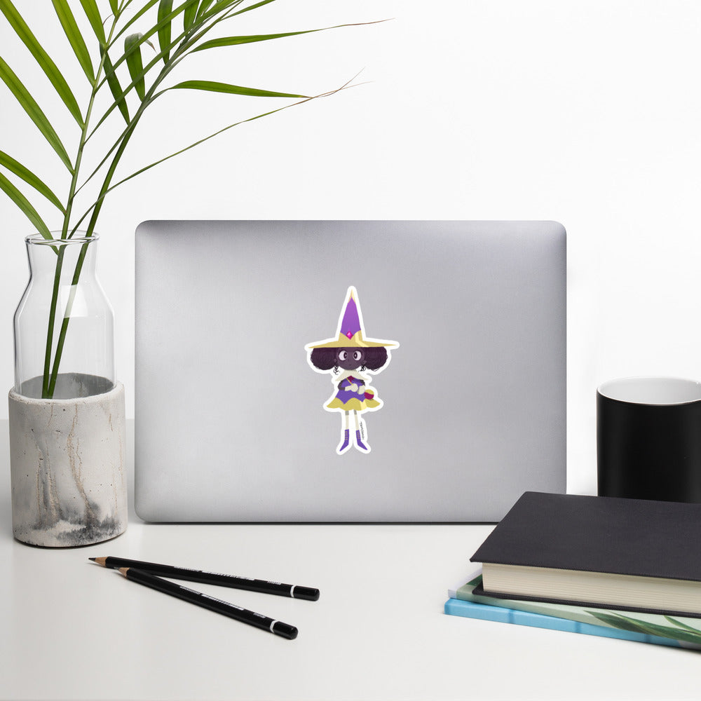 Little witch sticker