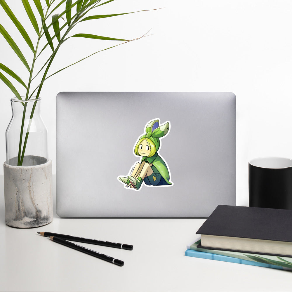 406. Budew Gijinka Sticker