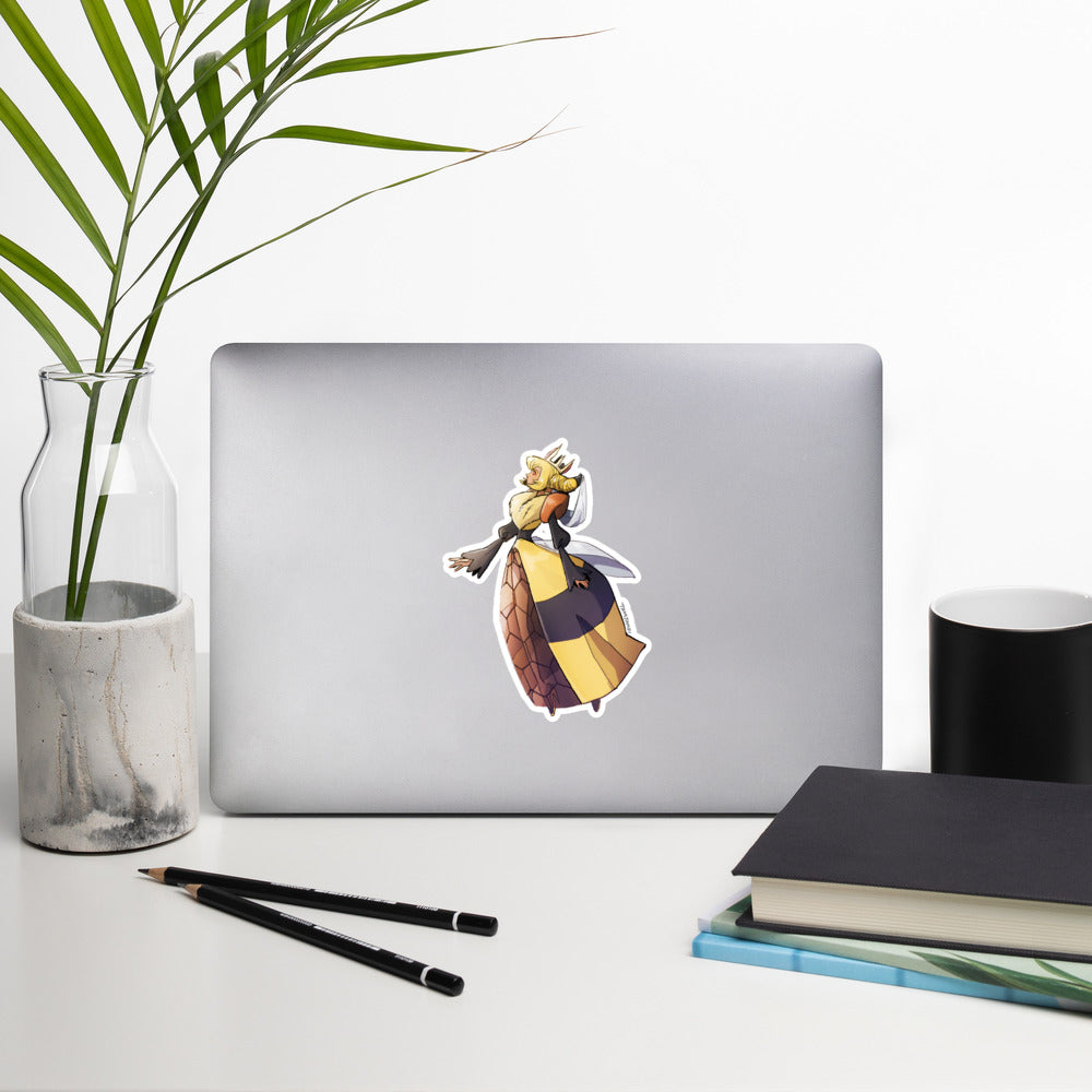 416. Vespiquen Gijinka Sticker