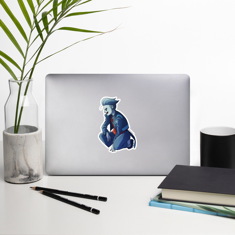 443. Gible Gijinka Sticker