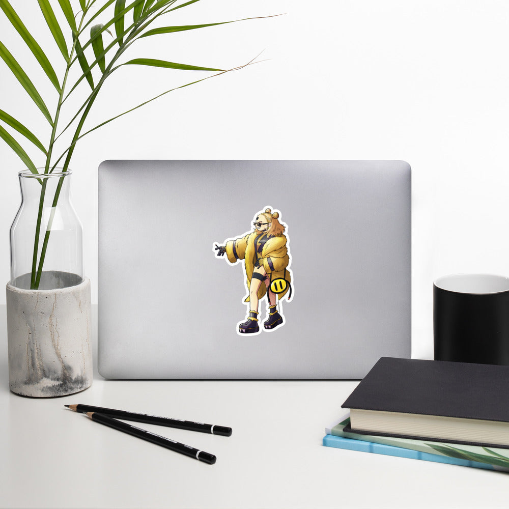 466. Electivire Gijinka Sticker