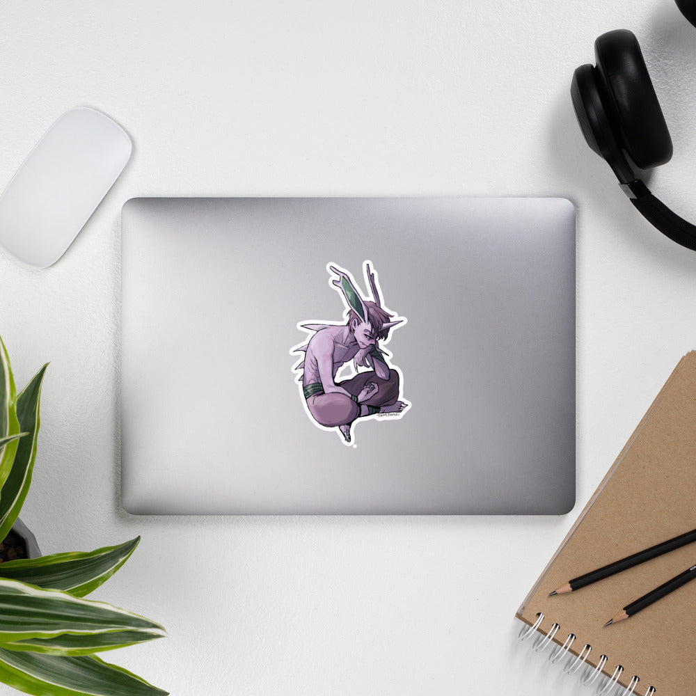 033.Nidorino Gijinka Sticker