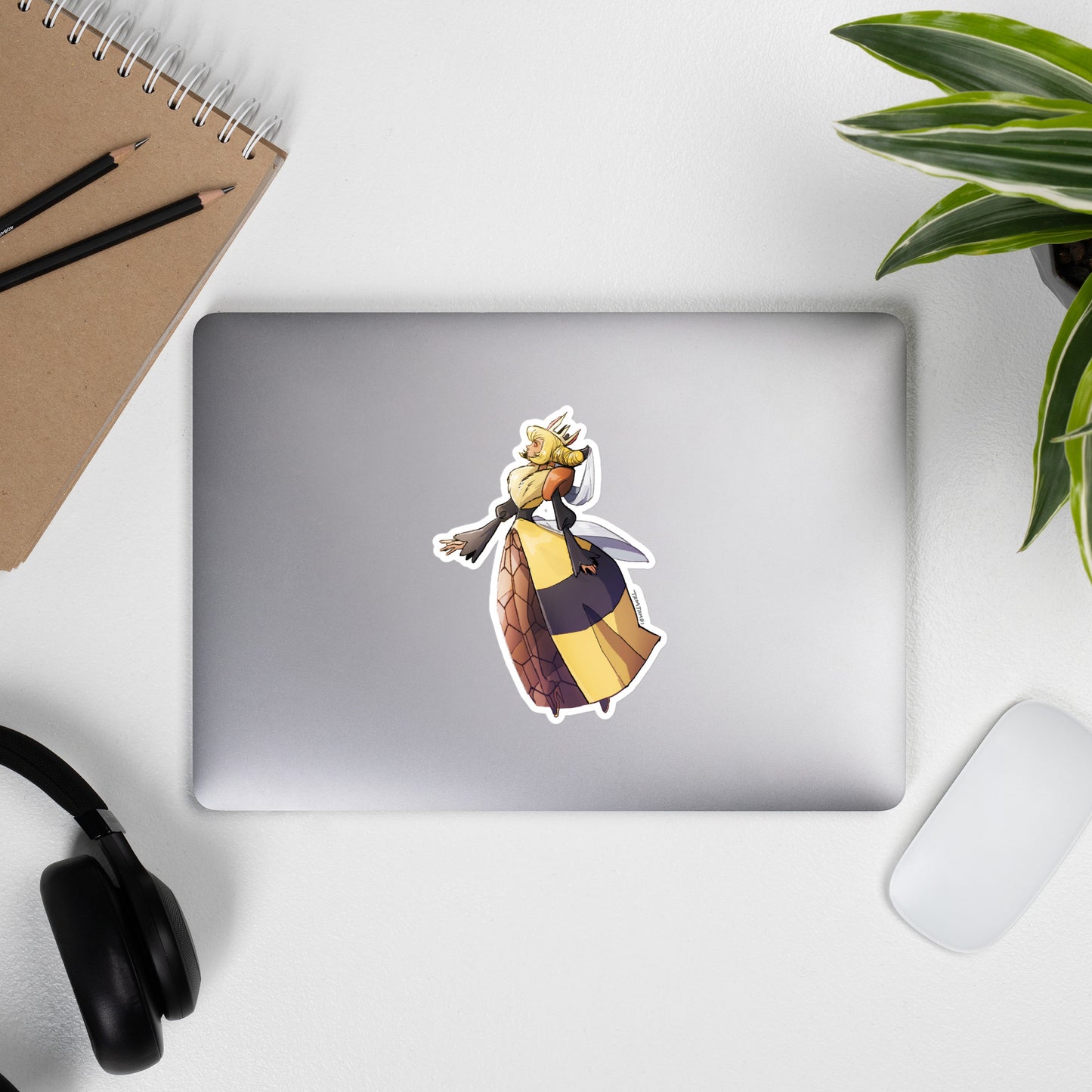 416. Vespiquen Gijinka Sticker