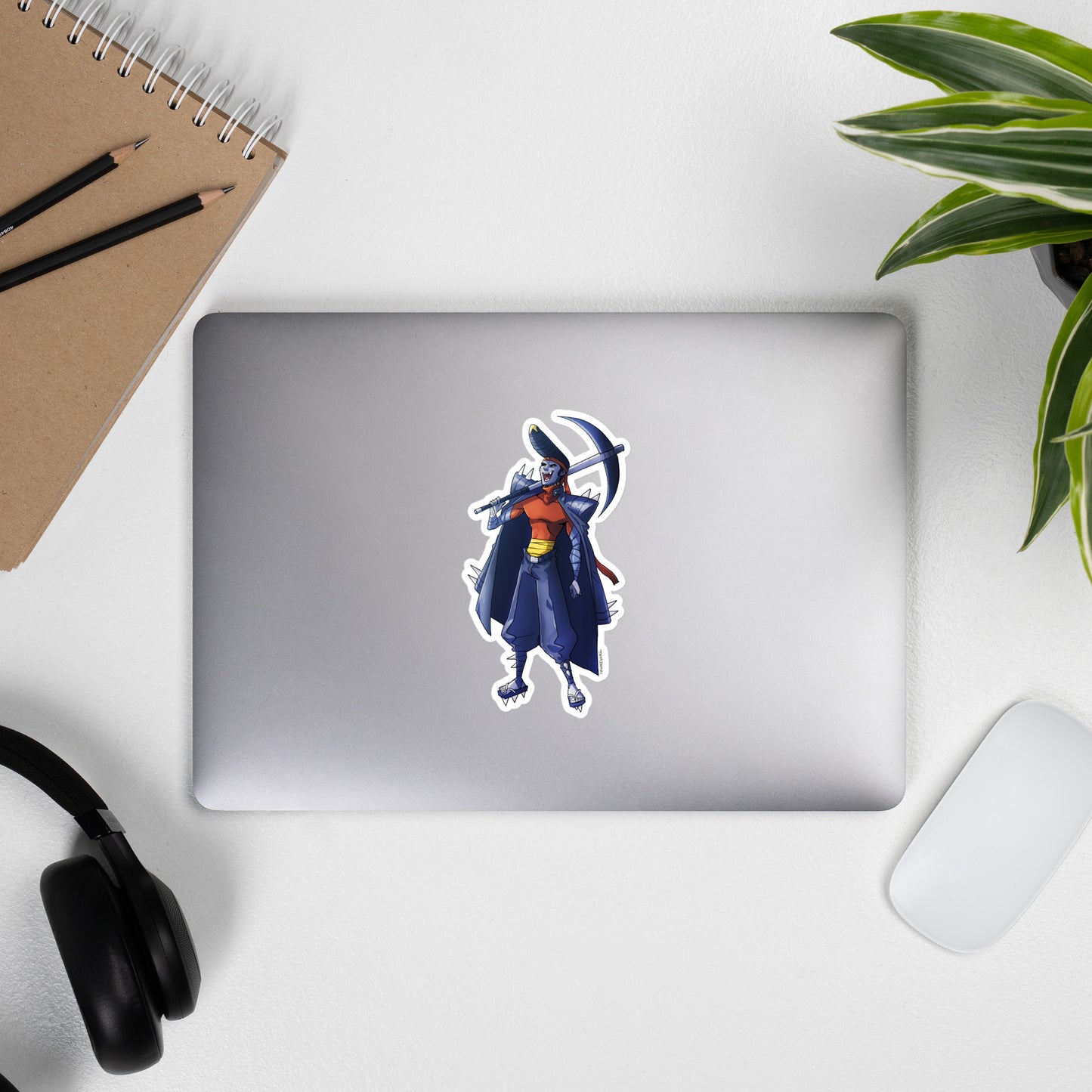 445. Garchomp Gijinka Sticker