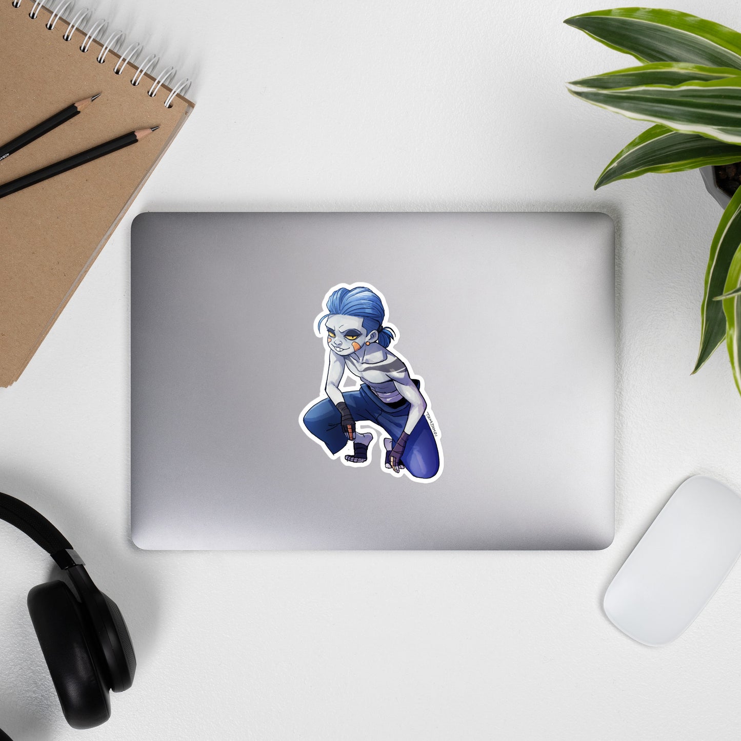 453. Croagunk Gijinka Sticker