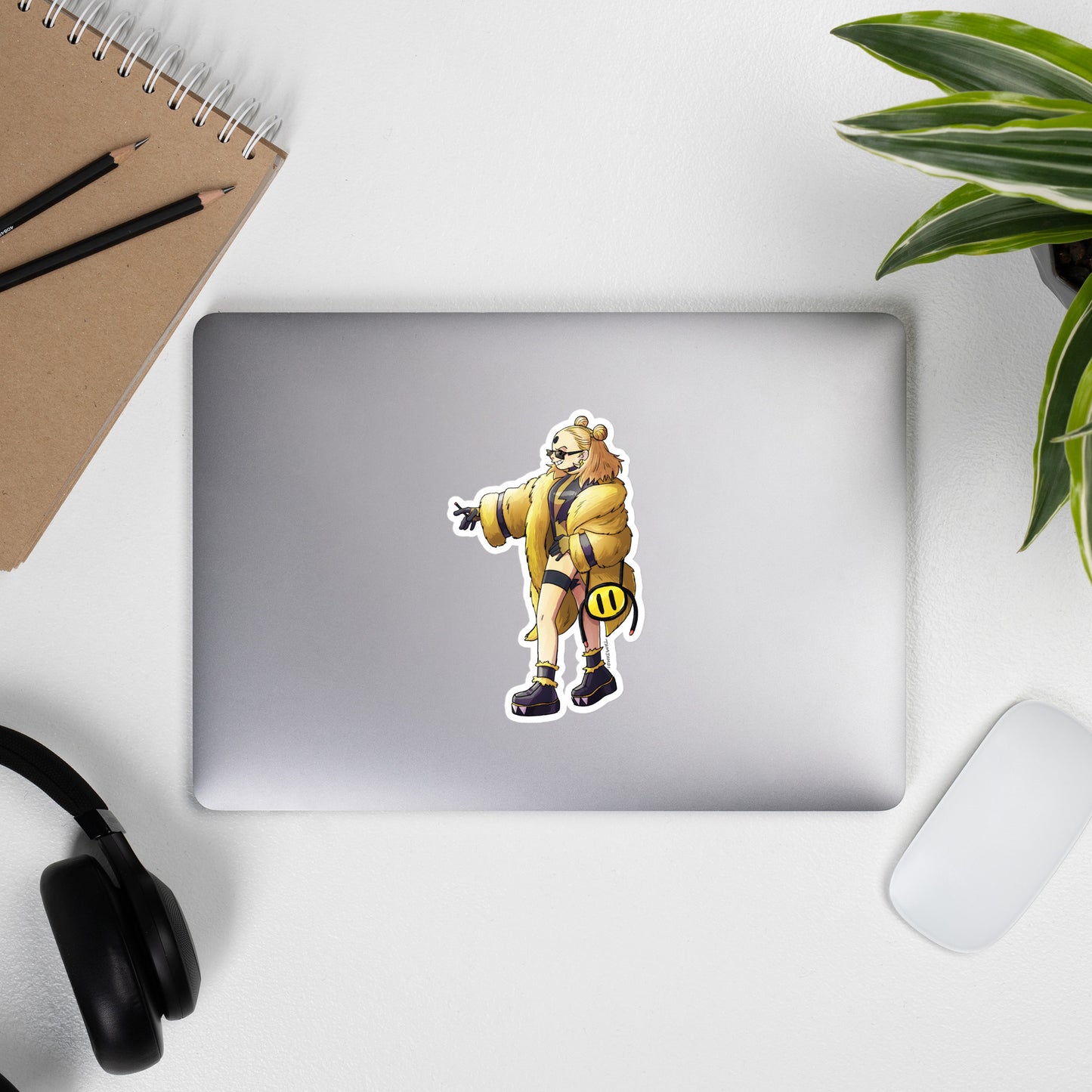 466. Electivire Gijinka Sticker