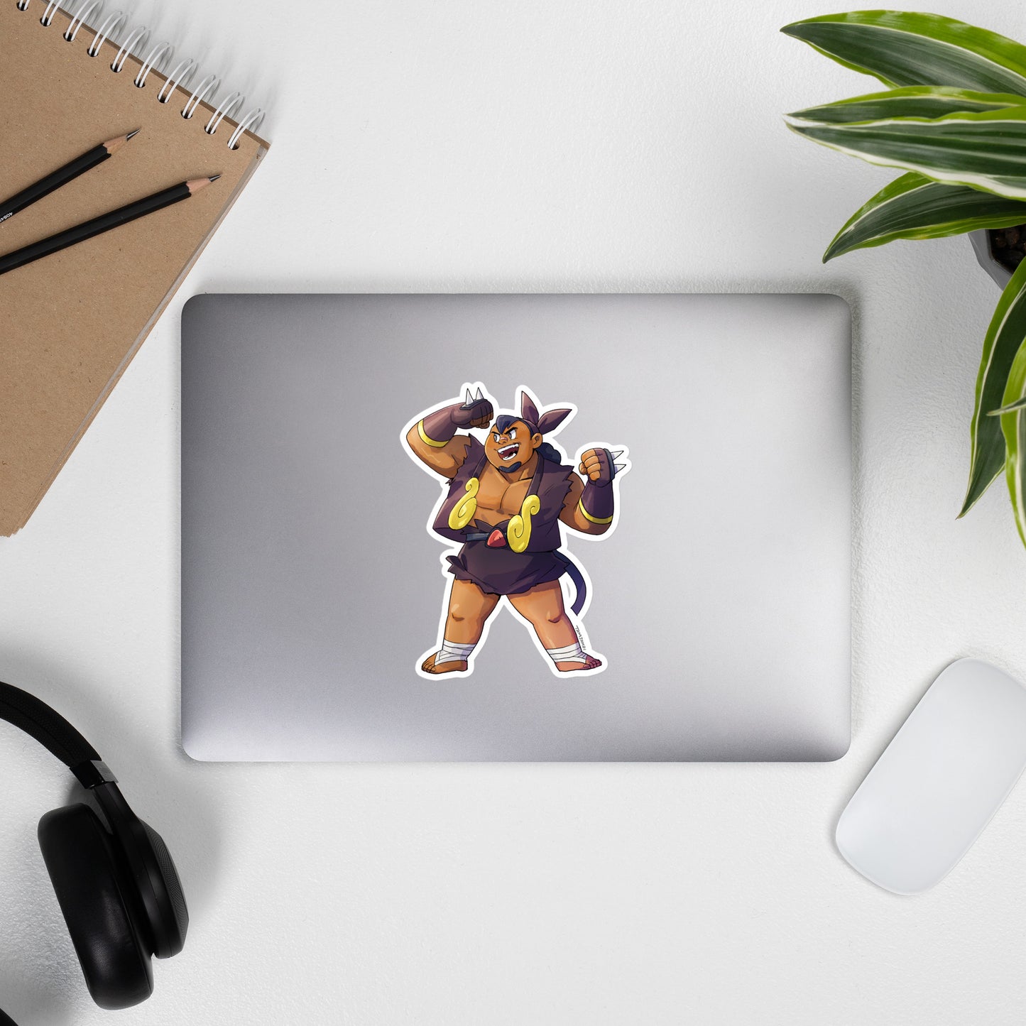 499. Pignite Gijinka Sticker