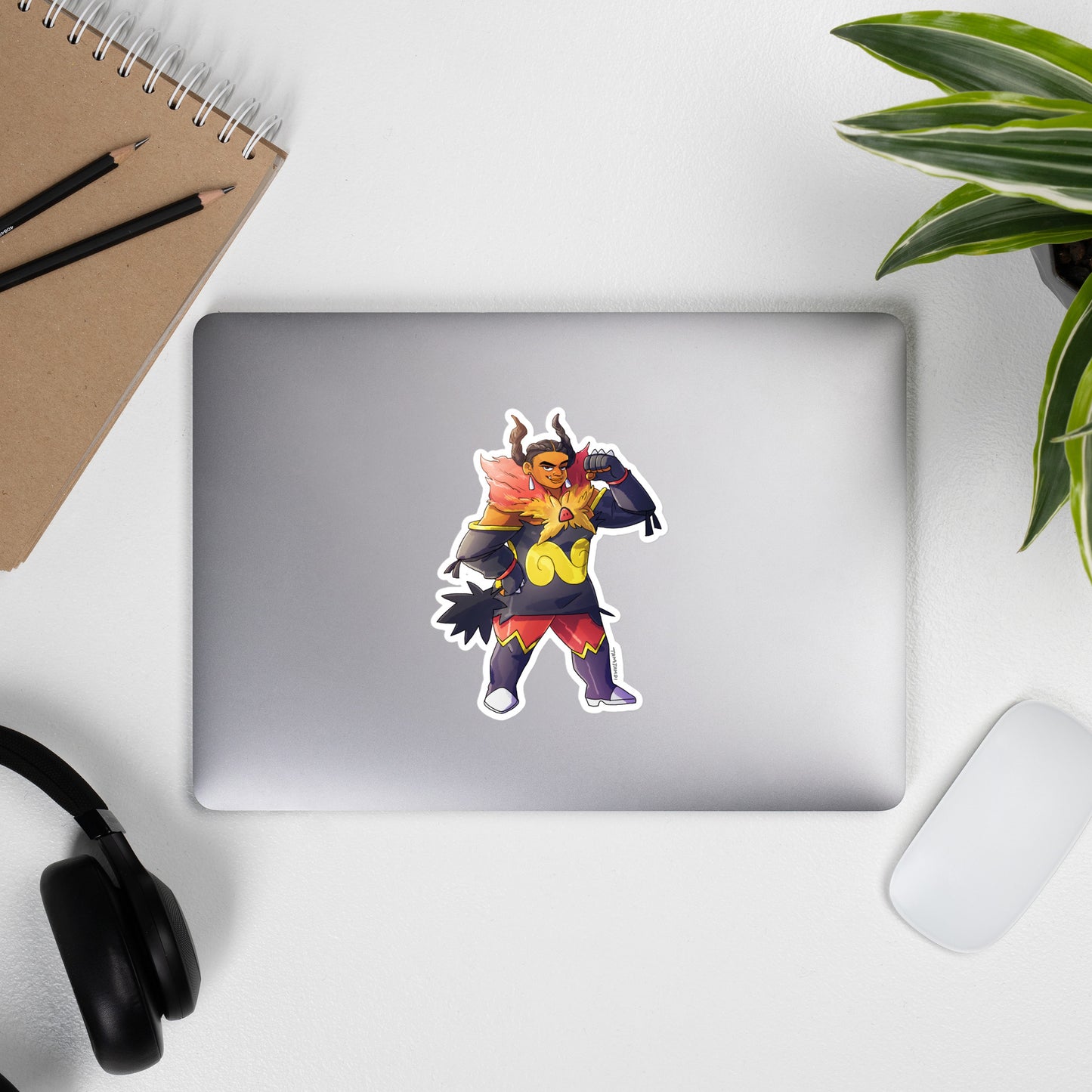 500. Emboar Gijinka Sticker