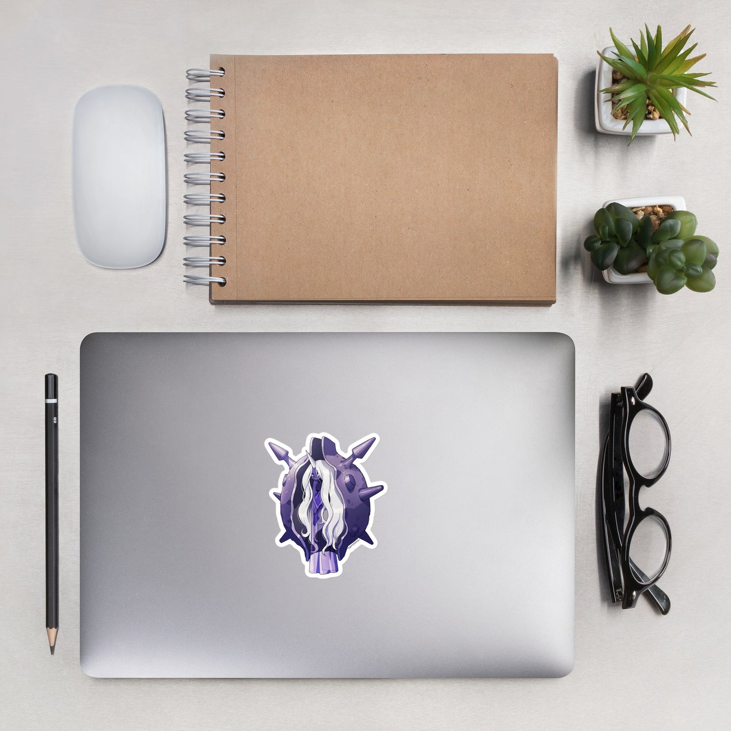 091. Cloyster Gijinka Sticker