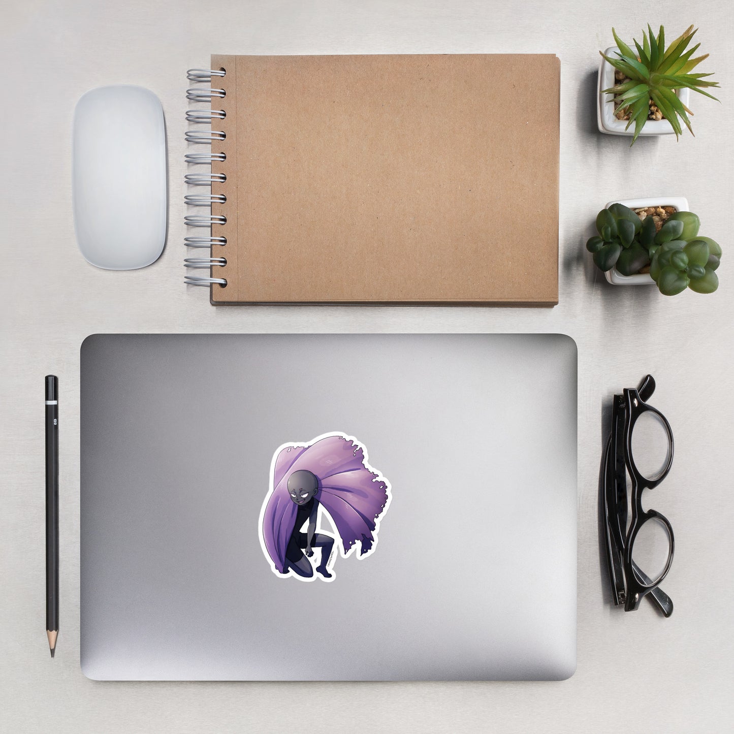 092. Gastly Gijinka Sticker