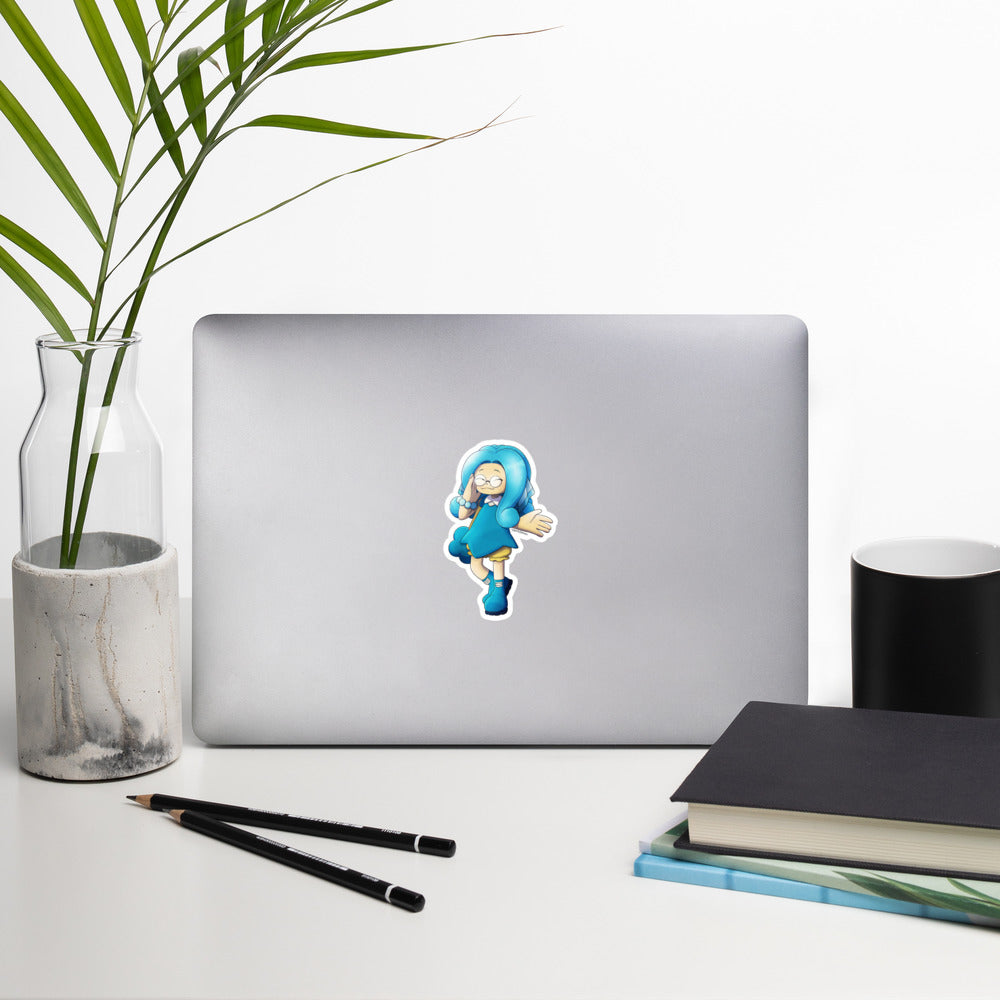 516. Simipour Gijinka Sticker
