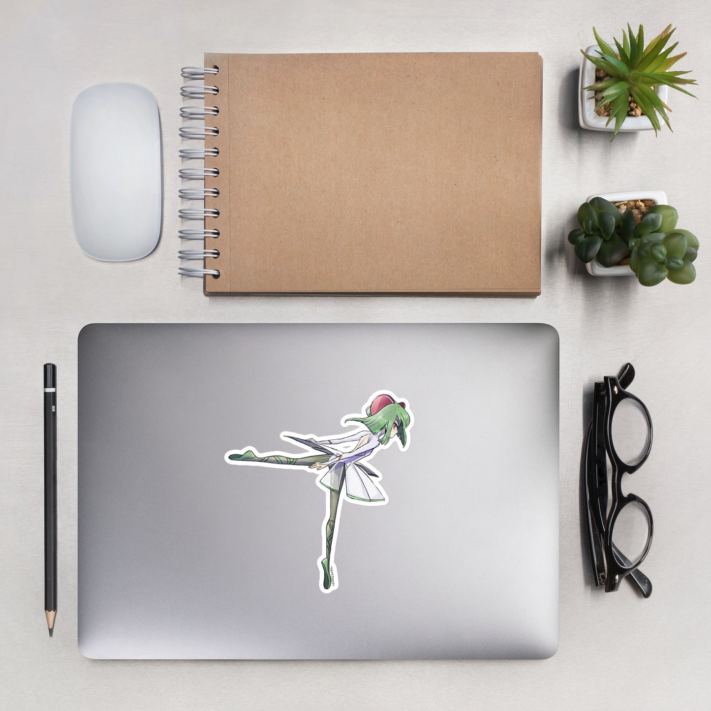 281. Kirlia Gijinka Sticker