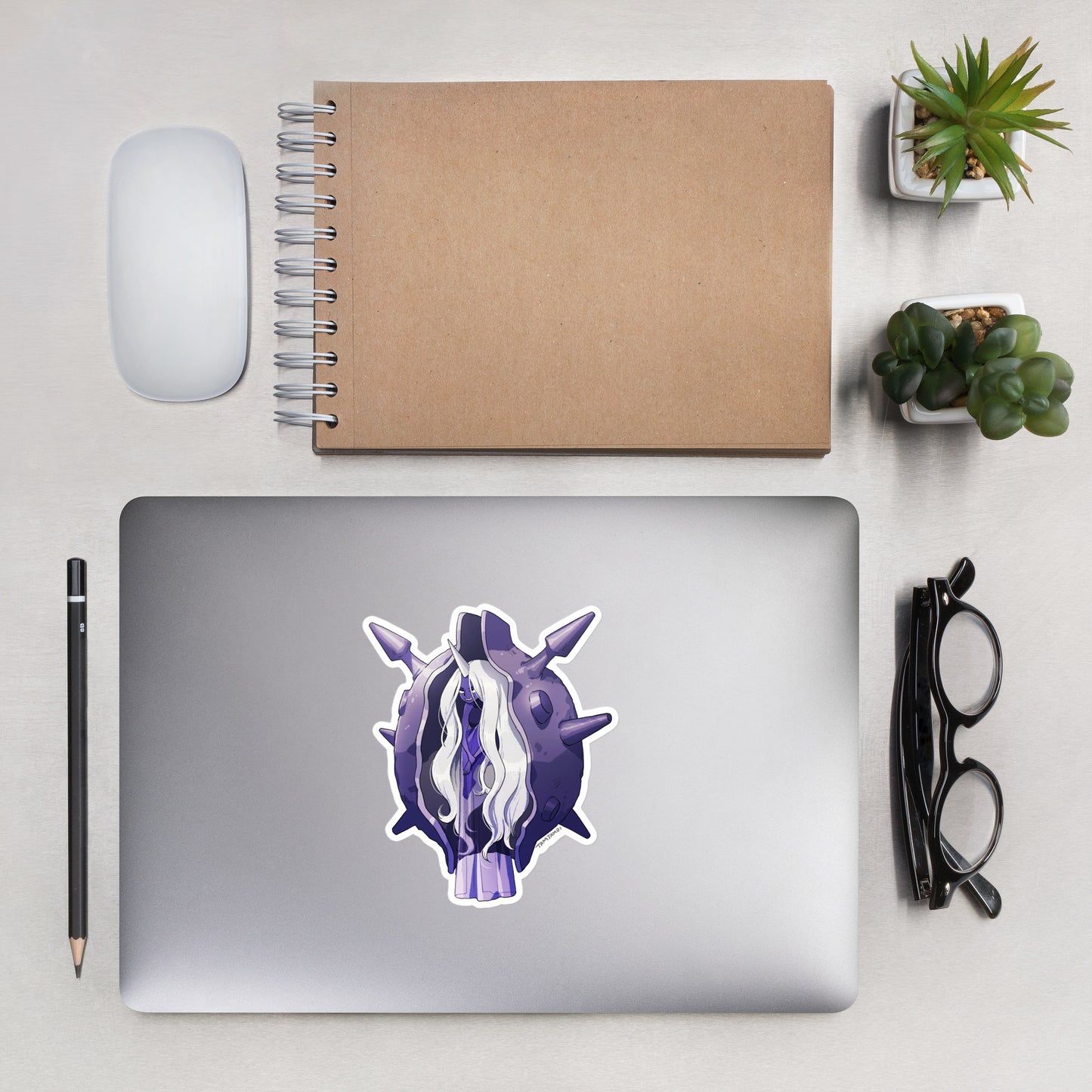 091. Cloyster Gijinka Sticker