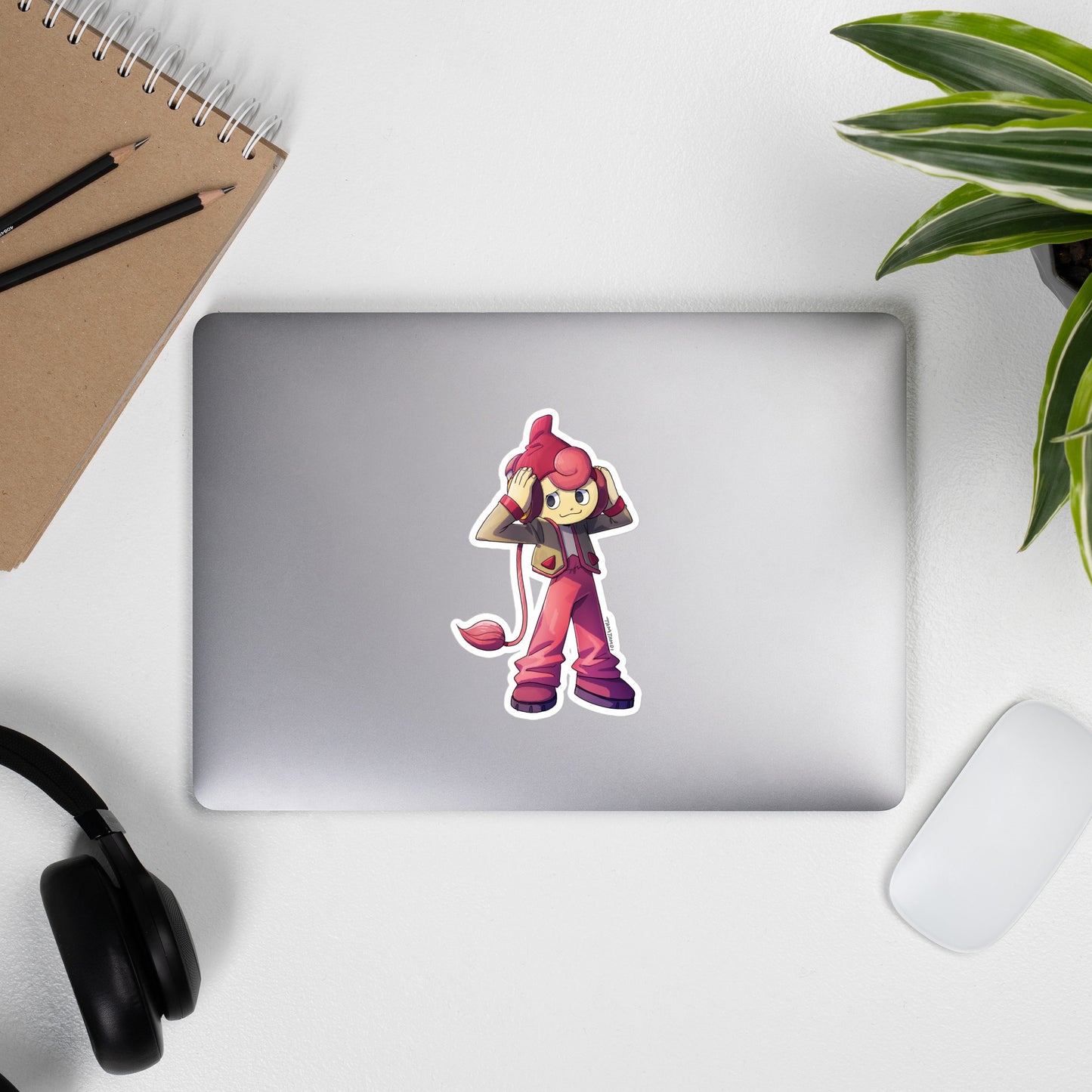 513. Pansear Gijinka Sticker