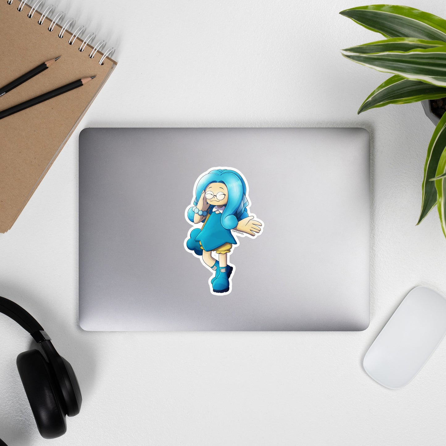 516. Simipour Gijinka Sticker