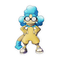 515. Panpour Gijinka Sticker