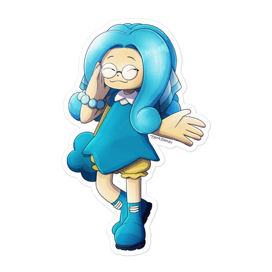 516. Simipour Gijinka Sticker