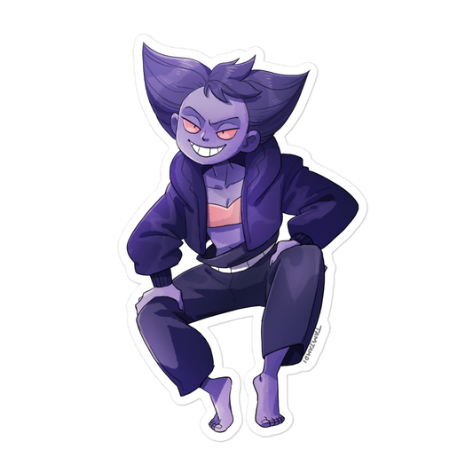 094. Gengar Gijinka Sticker