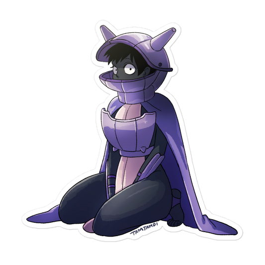 090. Shellder Gijinka Sticker