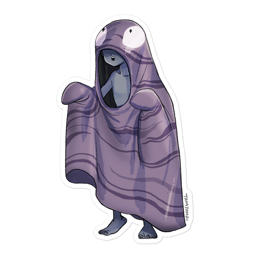 088. Grimer Gijinka Sticker