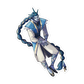 130. Gyarados Gijinka Sticker