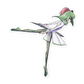 281. Kirlia Gijinka Sticker