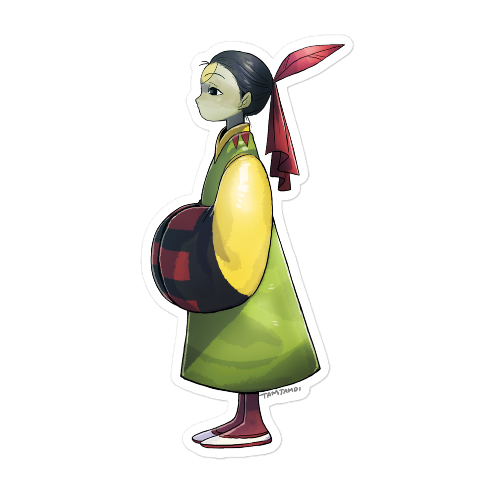 177. Natu Gijinka Sticker