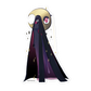 337. Lunatone Gijinka Sticker