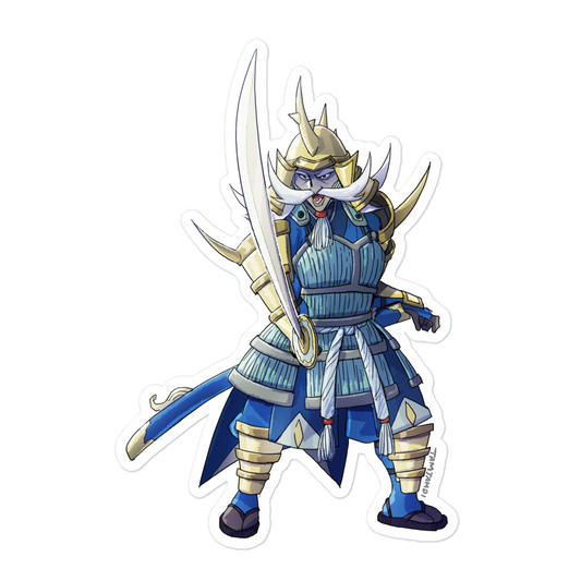 503. Samurott Gijinka Sticker