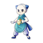 501. Oshawott Gijinka Sticker
