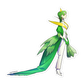 496. Servine Gijinka Sticker