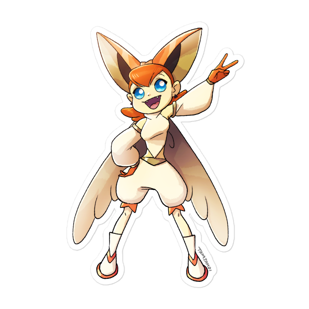 494.Victini Gijinka Sticker