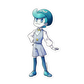 912. Quaxly Gijinka Sticker