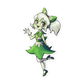 906.Sprigatito Gijinka Sticker