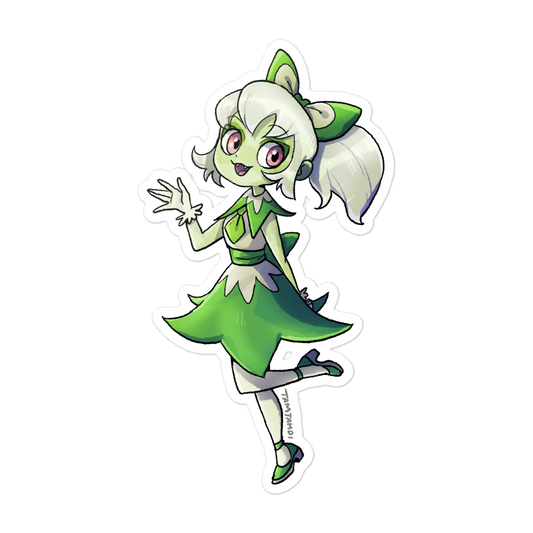 906.Sprigatito Gijinka Sticker