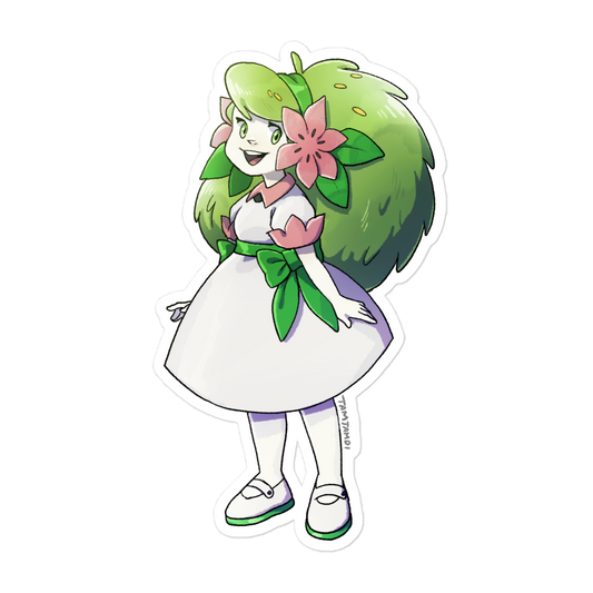 492. Shaymin Gijinka Sticker