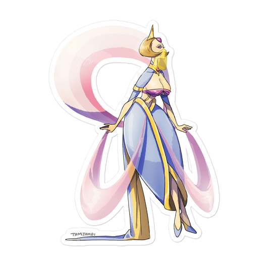488. Cresselia Gijinka Sticker